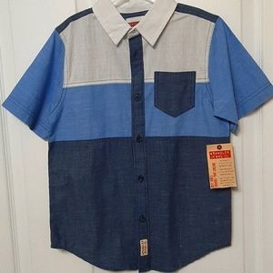 Boys Size 6 Wrangler Jeans 100% Cotton Shirt